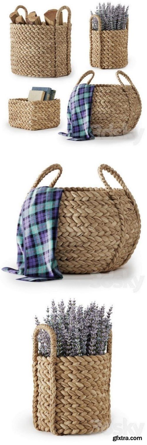 Pottery Barn Beachcomber Baskets 01