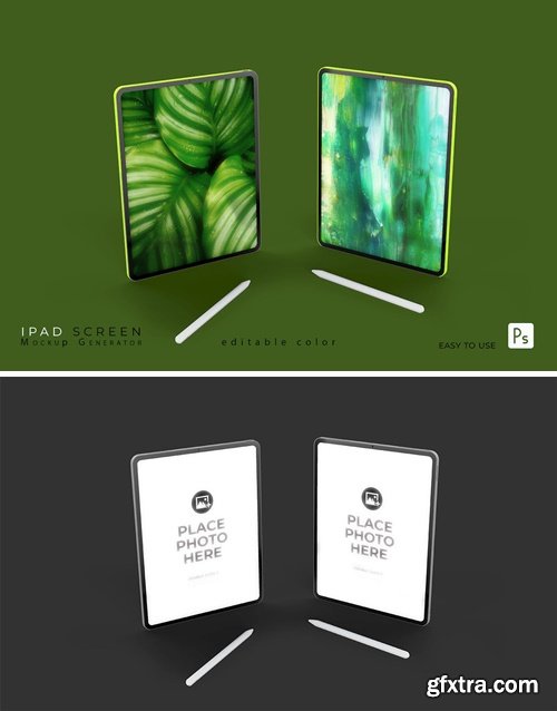 Ipad Screen Mockup YN5X69E