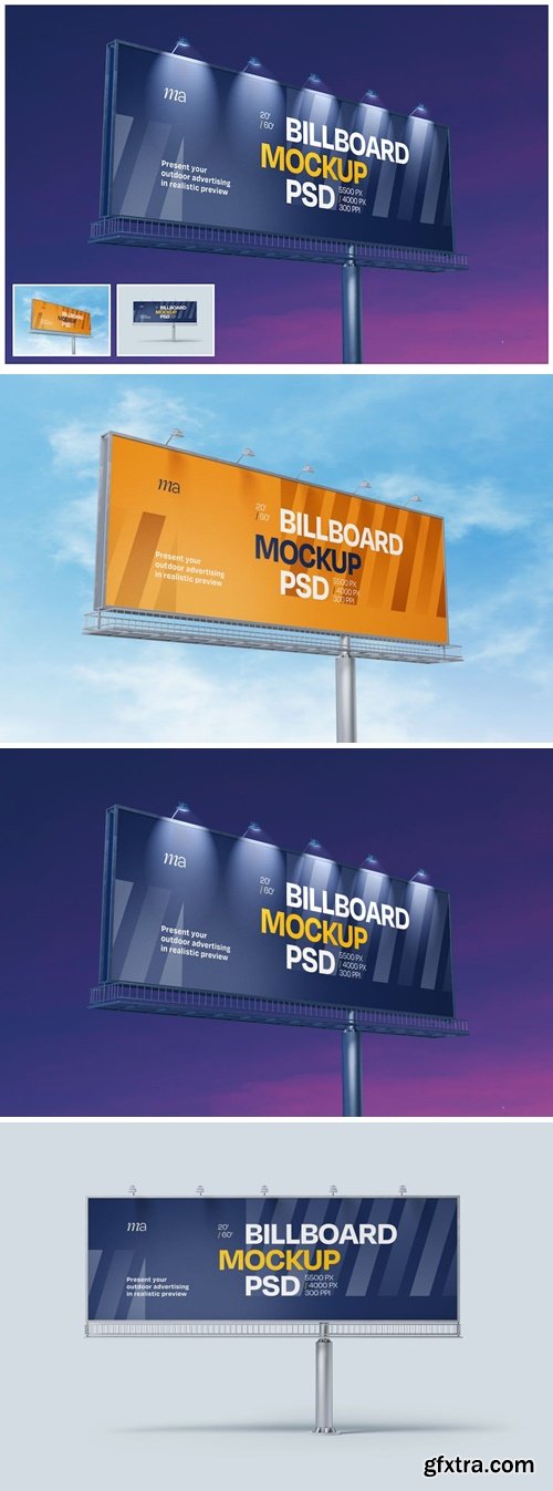 Billboard Mockup Set 97ZXF84