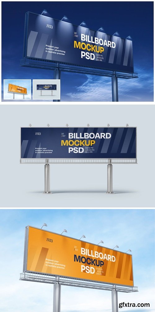 Billboard Mockup Set 22P4ACX