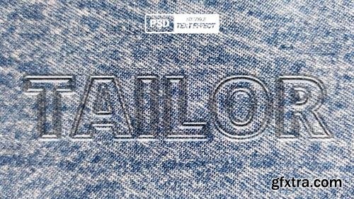 PSD tailor emboss text effect