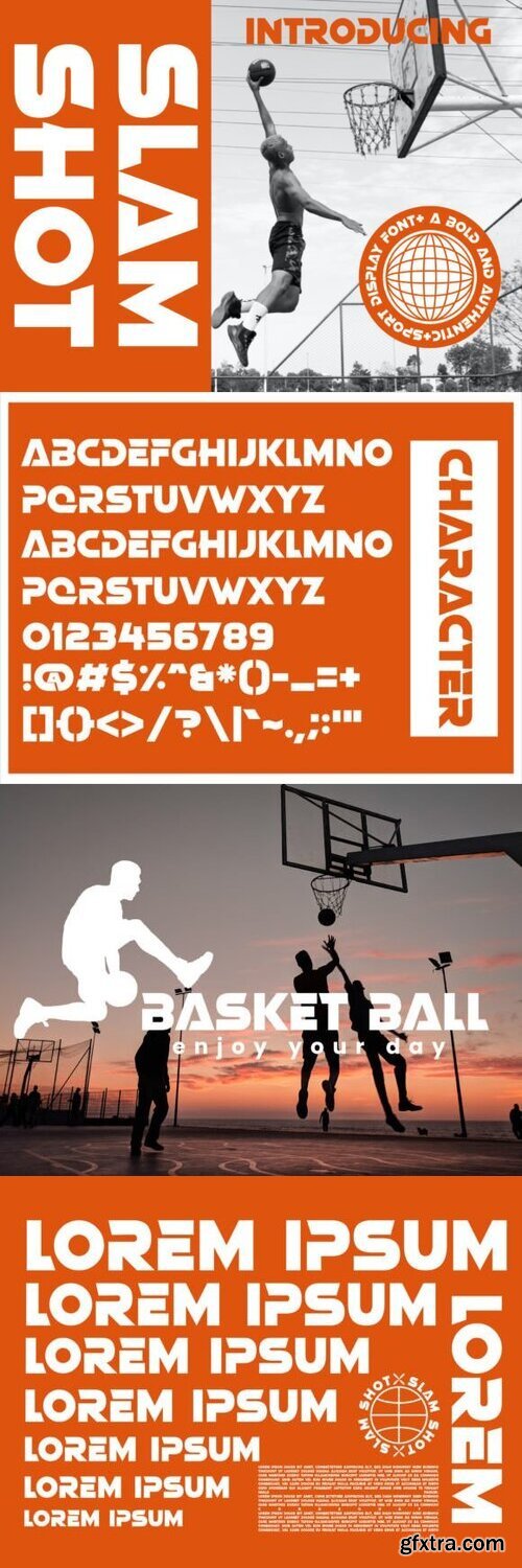 Slam Shot Font