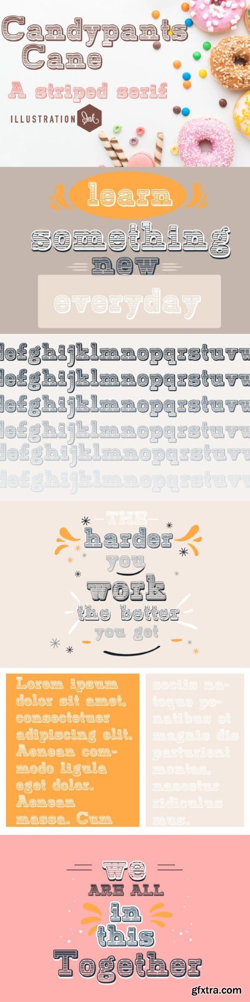 Candypants Cane Font