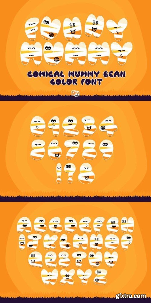 Funny Mummy Font