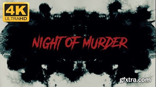 Videohive Night Of Murder - Trailer Titles 27062414