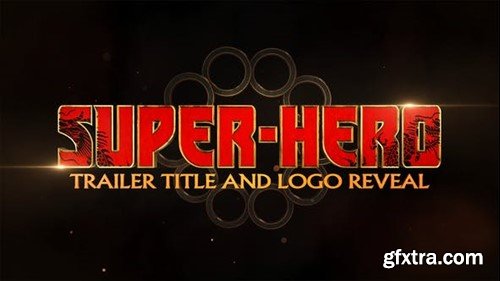 Videohive Super Hero Trailer Title And Logo Reveal 33135106