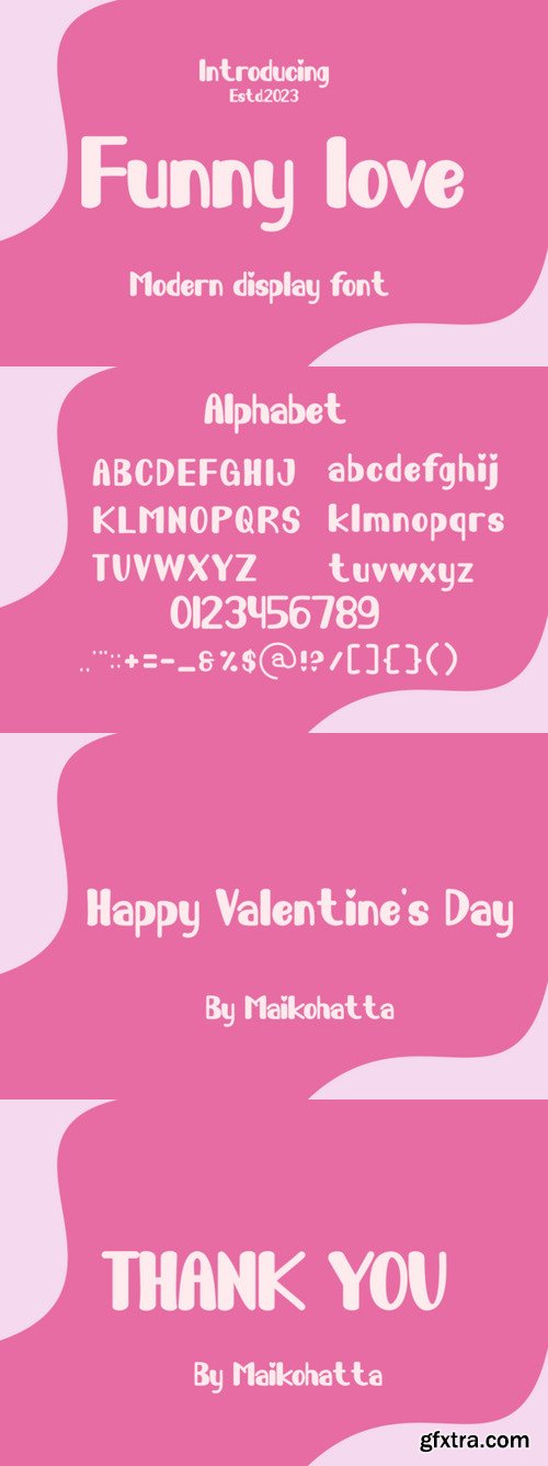 Funny Love Font