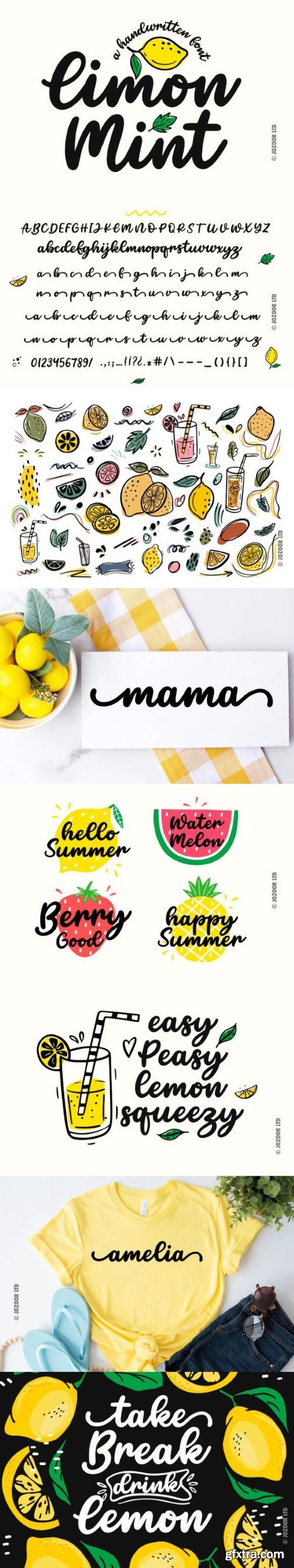 Limon Mint Font