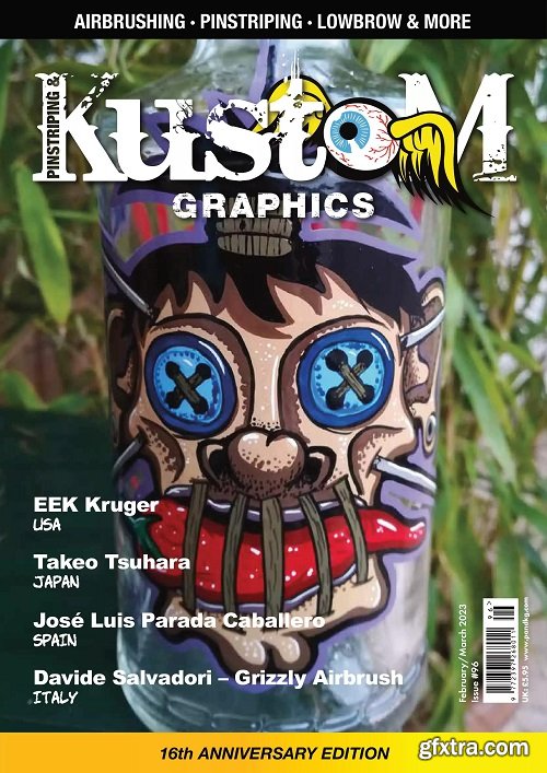 Pinstriping & Kustom Graphics - Issue 96, February/March 2023