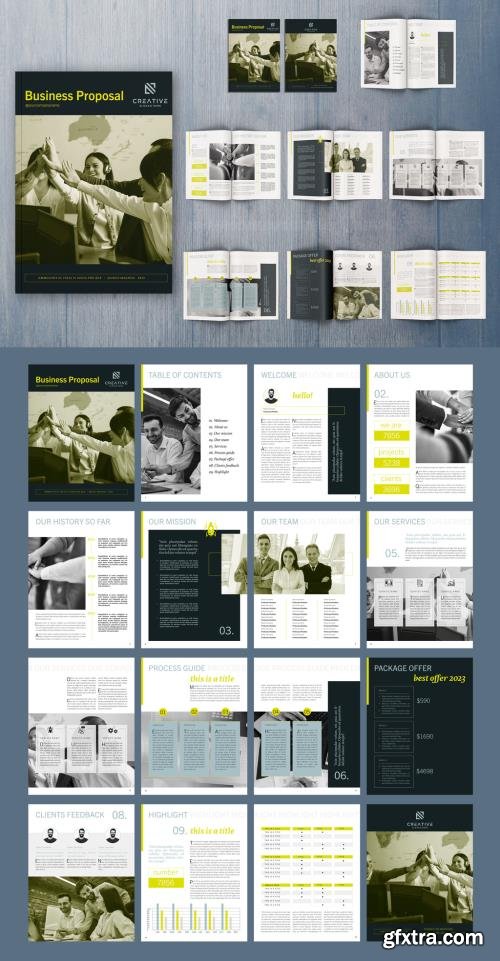 Creative Business Proposal Layout 530448251