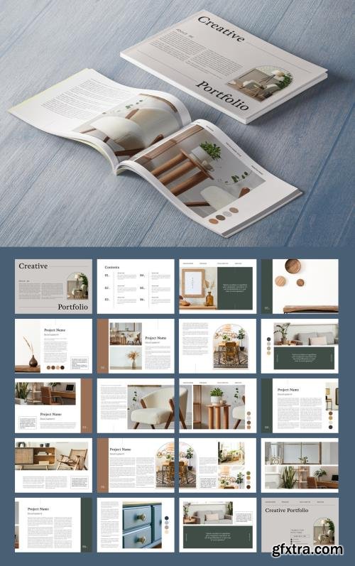 Minimalist Portfolio Layout 530448246