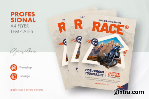 Bike Race Flyer Templates