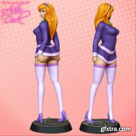 Daphne Pinup Statuette – 3D Print Model