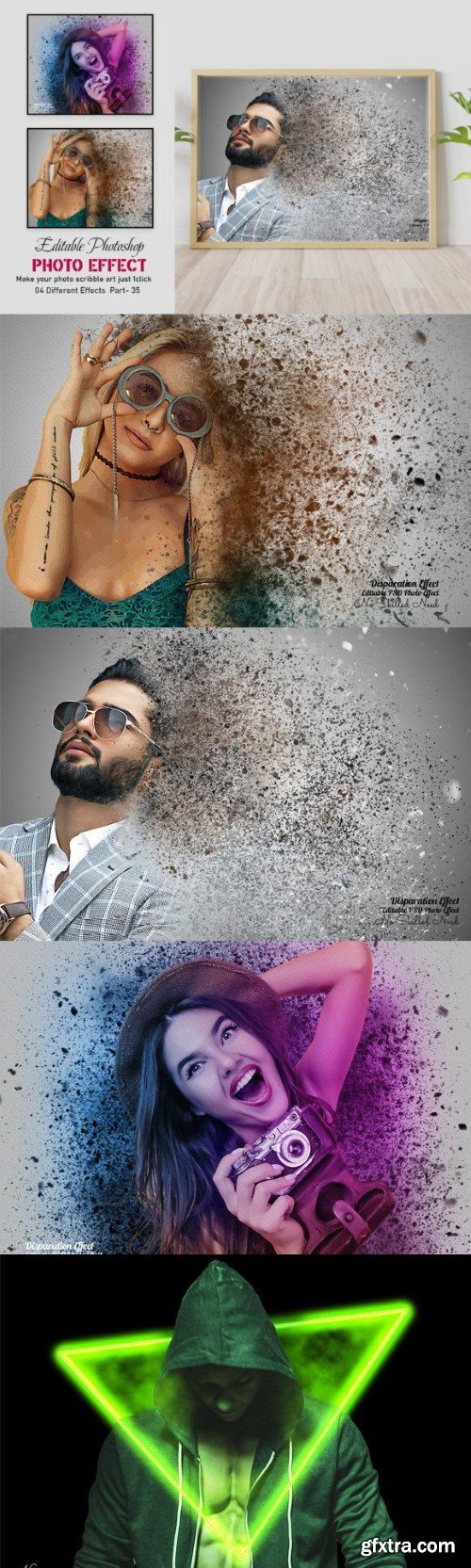 Dispersion Photoshop Photo Effect