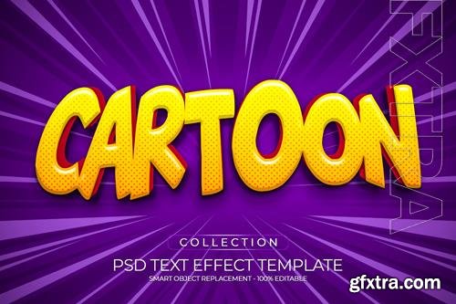 PSD cartoon text effect