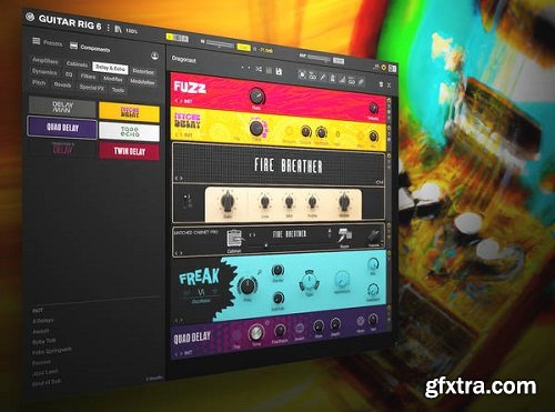 Groove3 Creative Effects Processing with GUITAR RIG