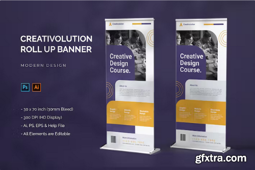 Creativolution - Roll Up Banner