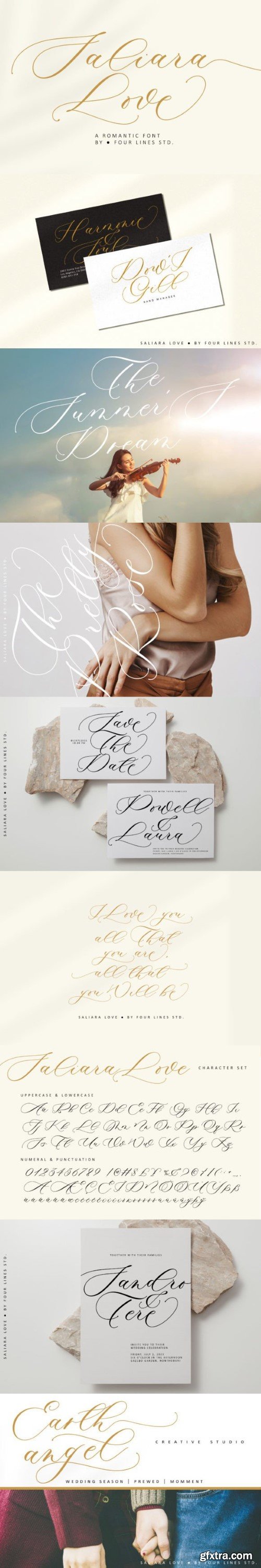 Saliara Love Font