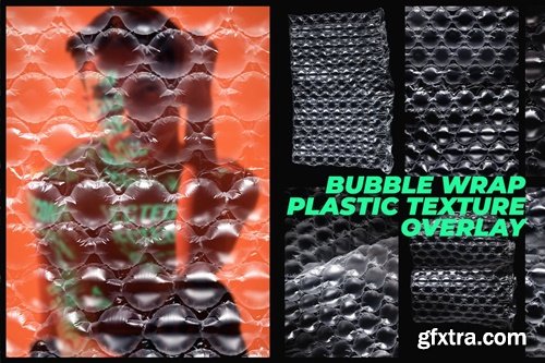 7 Bubble Wrap Plastic Texture Overlay LZVPS5E