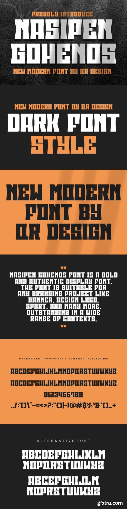 Nasipen Gohenos Font