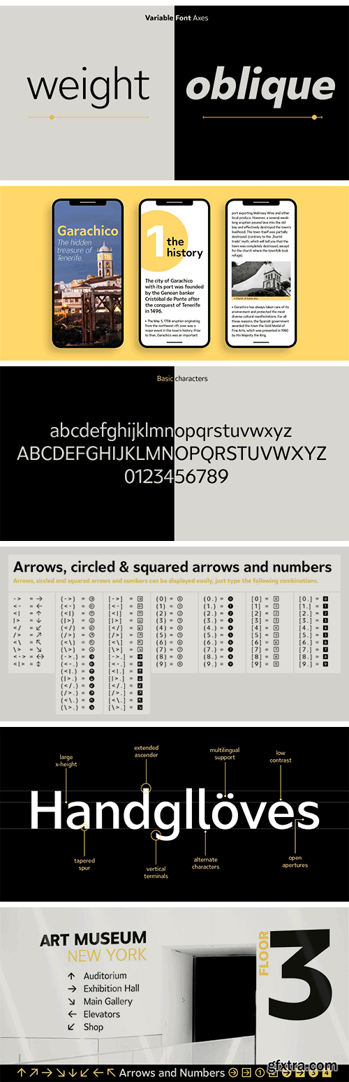 Ardena Variable Font