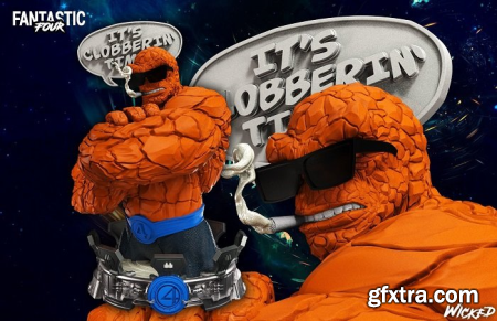 Marvel The Thing - 3D print model