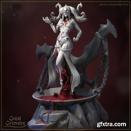 Scarlett the Blood Witch – 3D Print Model