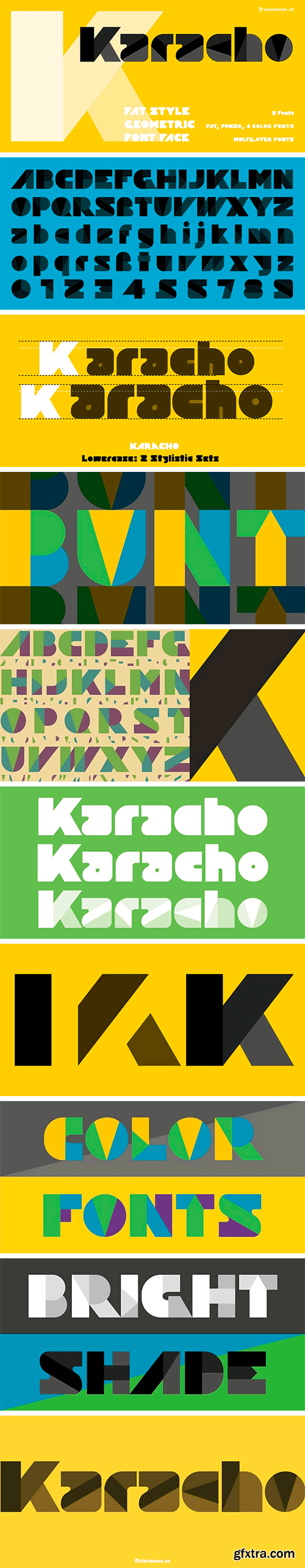 Karacho Font Family