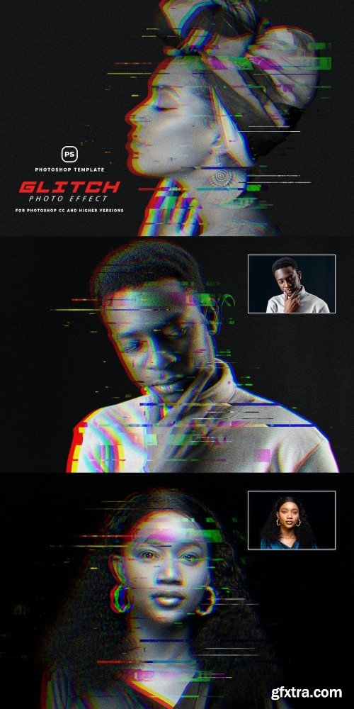 Glitch Photo Effect