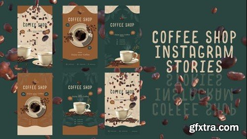 Videohive Coffee shop instagram stories 43647007