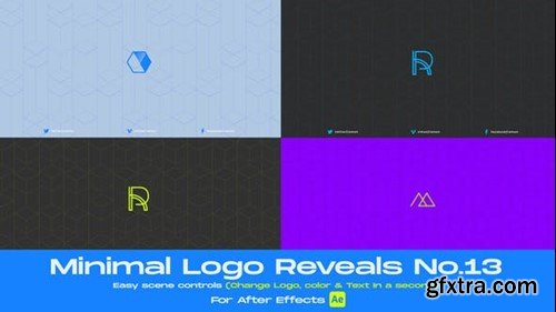 Videohive Minimal Logo Reveal 13 43720904