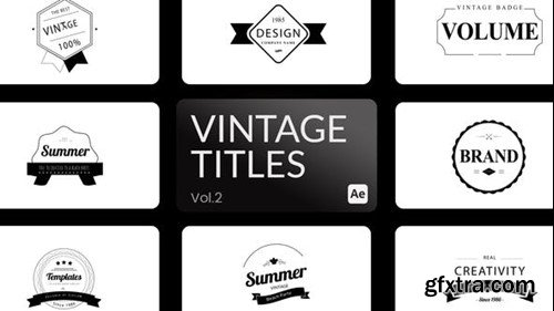 Videohive Vintage Title 02 for After Effects 43719049