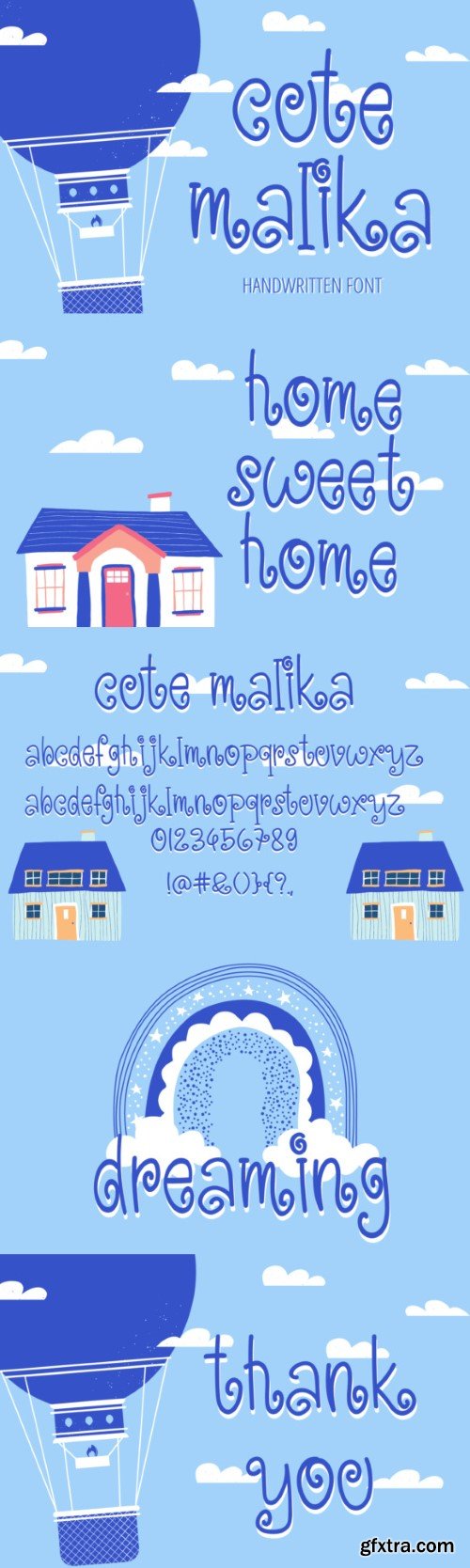 Cute Malika Font