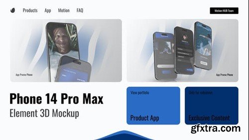 Videohive Pro14 Phone Mockup 43634233