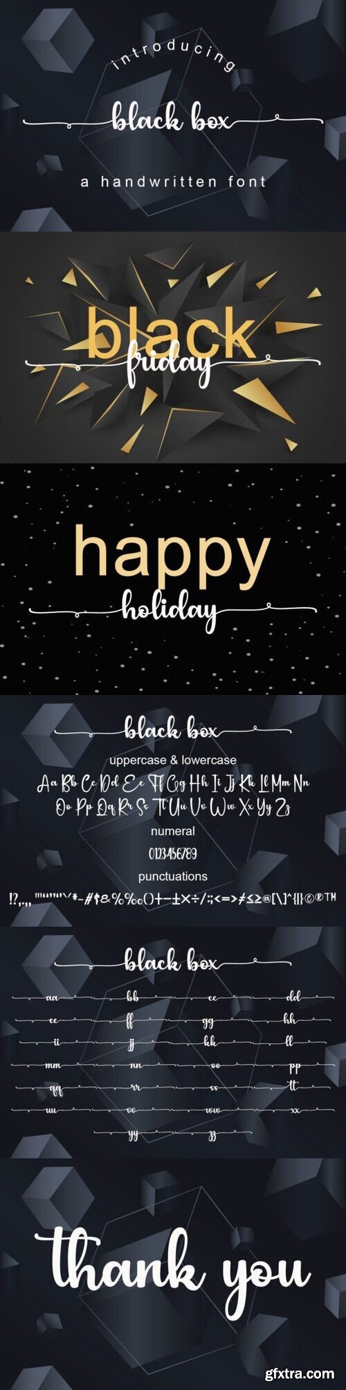 Black Box Font