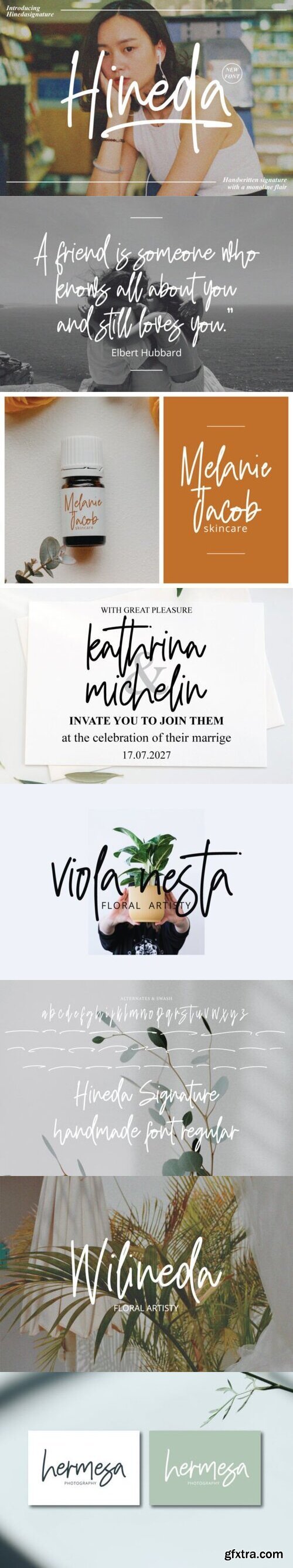 Hineda Font