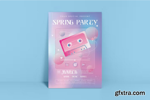 Spring Party Flyer