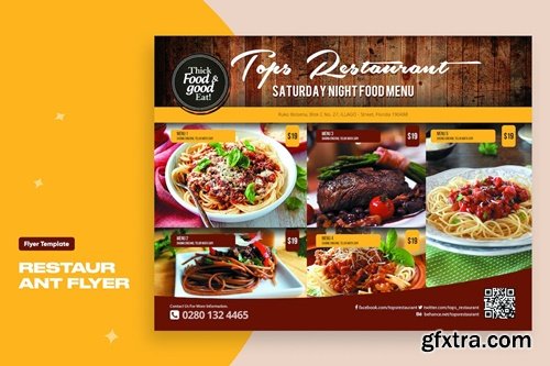 Restaurant Flyer 9WGL545