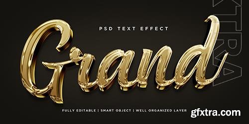 Grand psd 3d style text effect