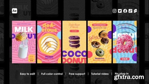 Videohive Food Instagram Stories 43745323