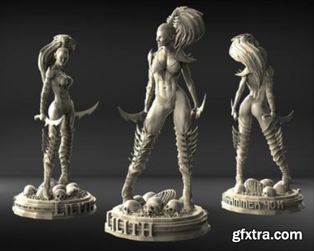 Walades Studio – Lilith – 3D Print Model