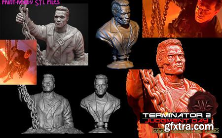 Walades Studio – Terminator 2 – 3D Print Model