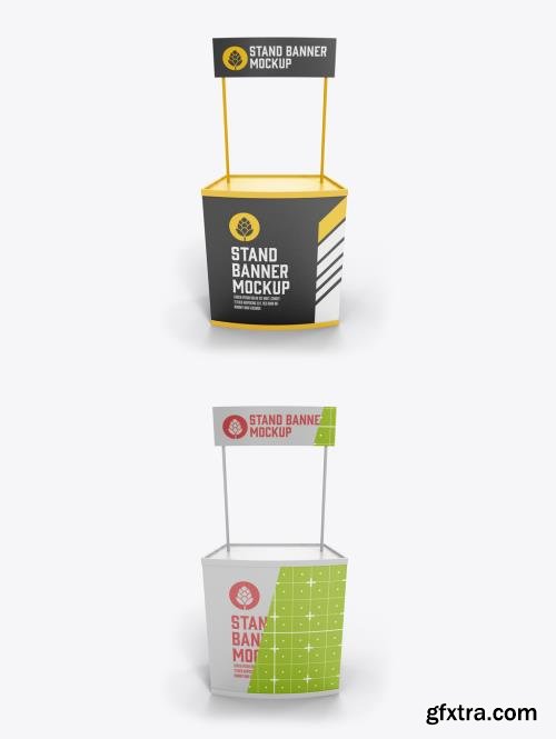 Promo Stand Banner Mockup 514648148