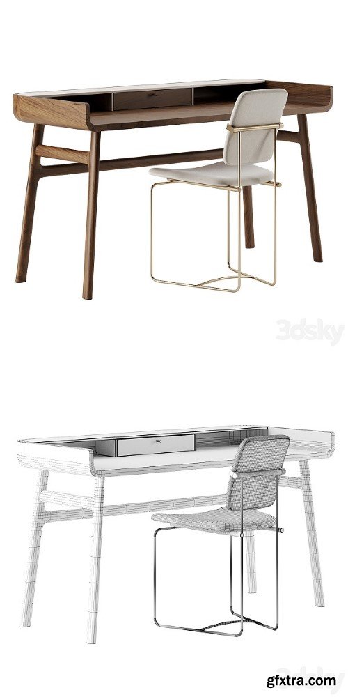 HAROLD DESK by De La Espada