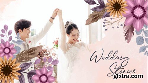 Videohive Ink Wedding Slideshow 43694460