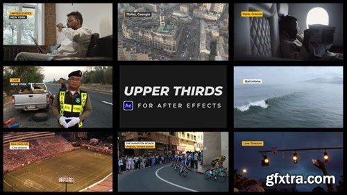 Videohive Upper Thirds 43670922