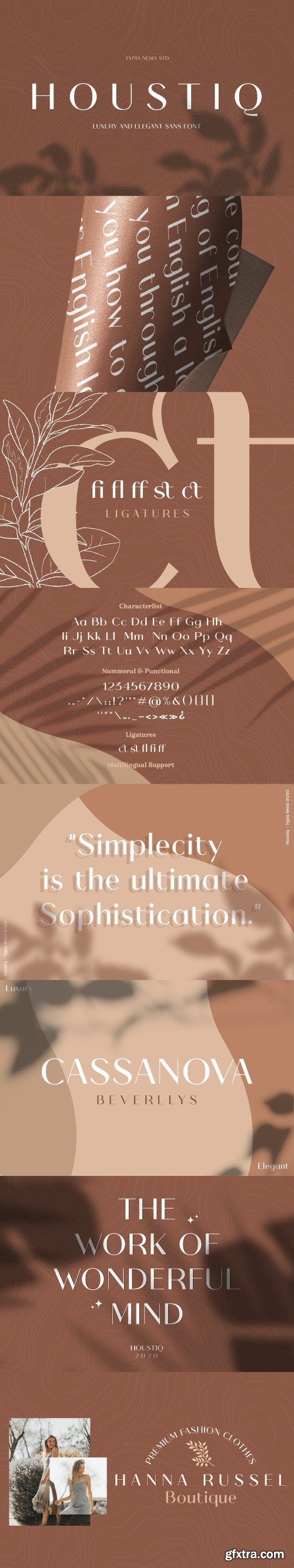 Houstiq - Elegant Luxury Sans