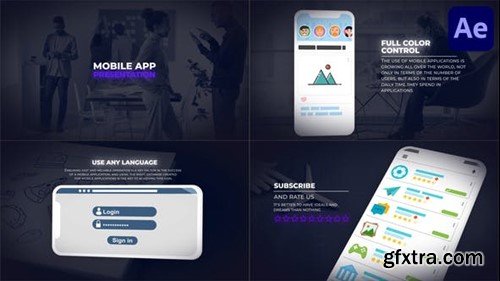 Videohive Mobile App Presentation for After Effects 43421483
