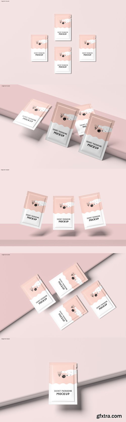 Sachet mockup