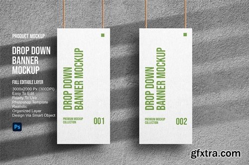 Drop Down Banner Mockup GKZJA5X